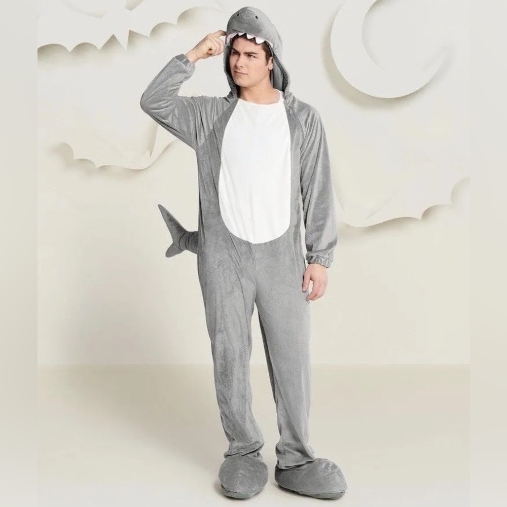 Adult Shark Jumpsuit Onesie